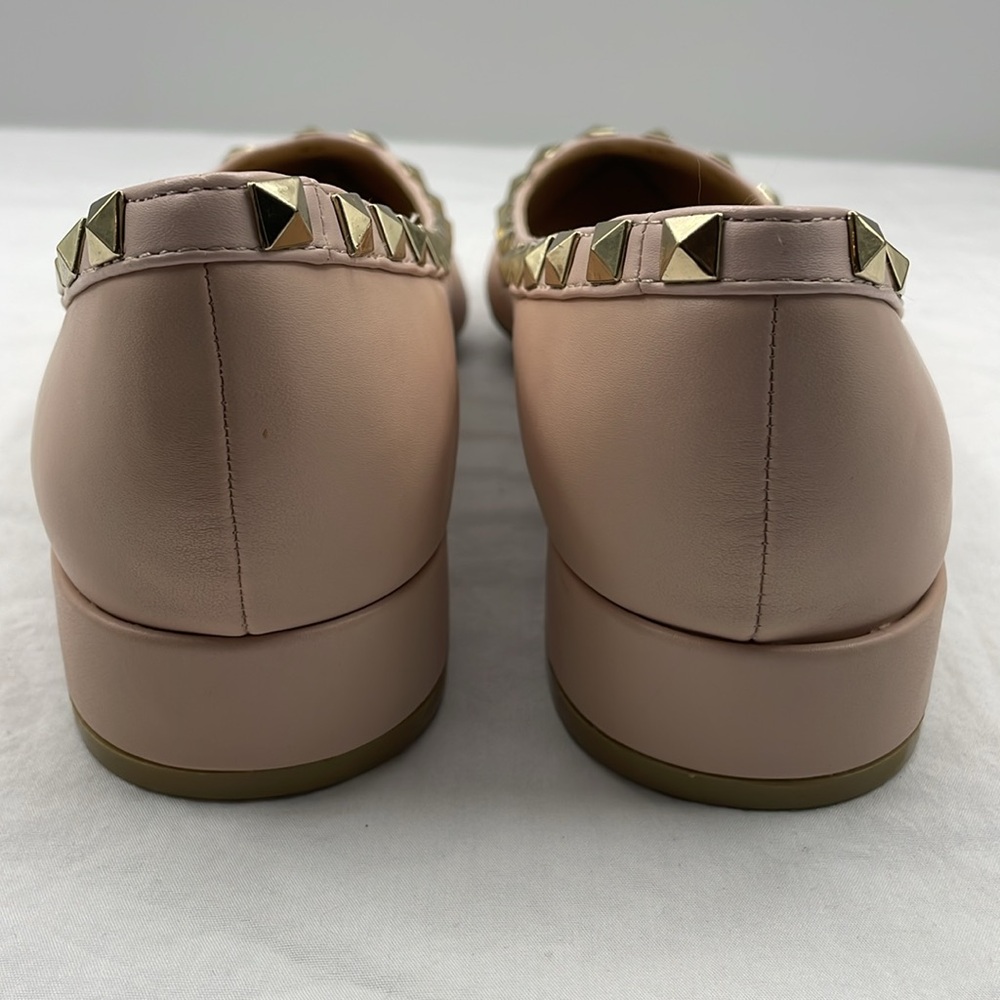 NEW! Lulus Adelyn Nude Studded Low Pointed-Toe Heels. 7.5. - Picture 11 of 15
